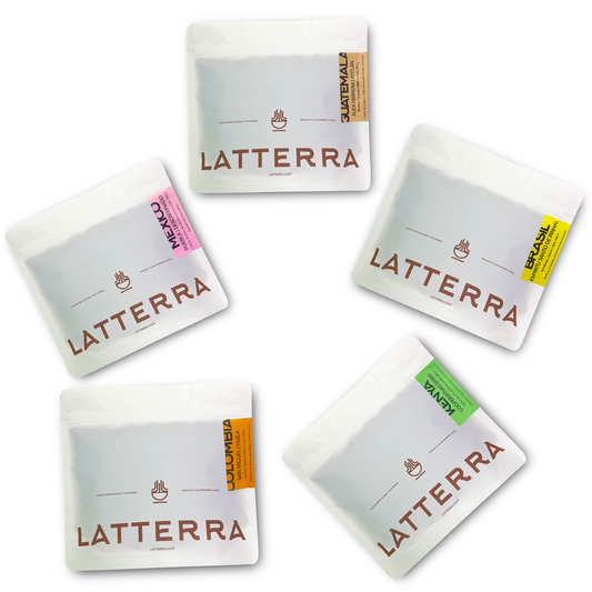 PACK DEGUSTACIÓN INDISPENSABLES + DECAF 5x250g