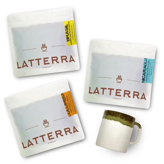 PACK INDISPENSABLES MINI + TAZA 3x250g