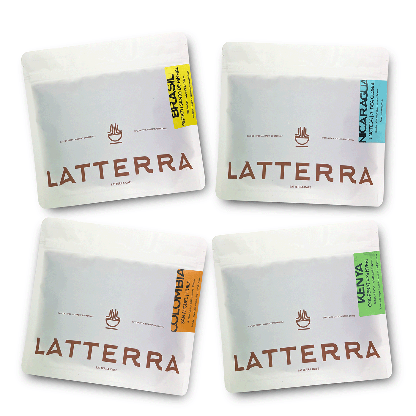 PACK DEGUSTACIÓN INDISPENSABLES 4x250g